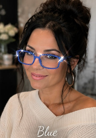 Rhinestone Reading Glasses for Women | Bling Readers | Sparkly Glasses