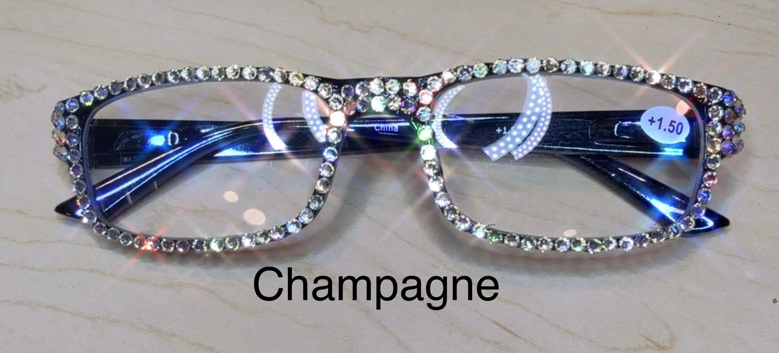 Rhinestone Reading Glasses for Women | Bling Readers | Sparkly Glasses