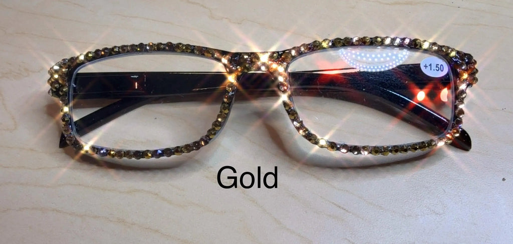 Rhinestone Reading Glasses for Women | Bling Readers | Sparkly Glasses