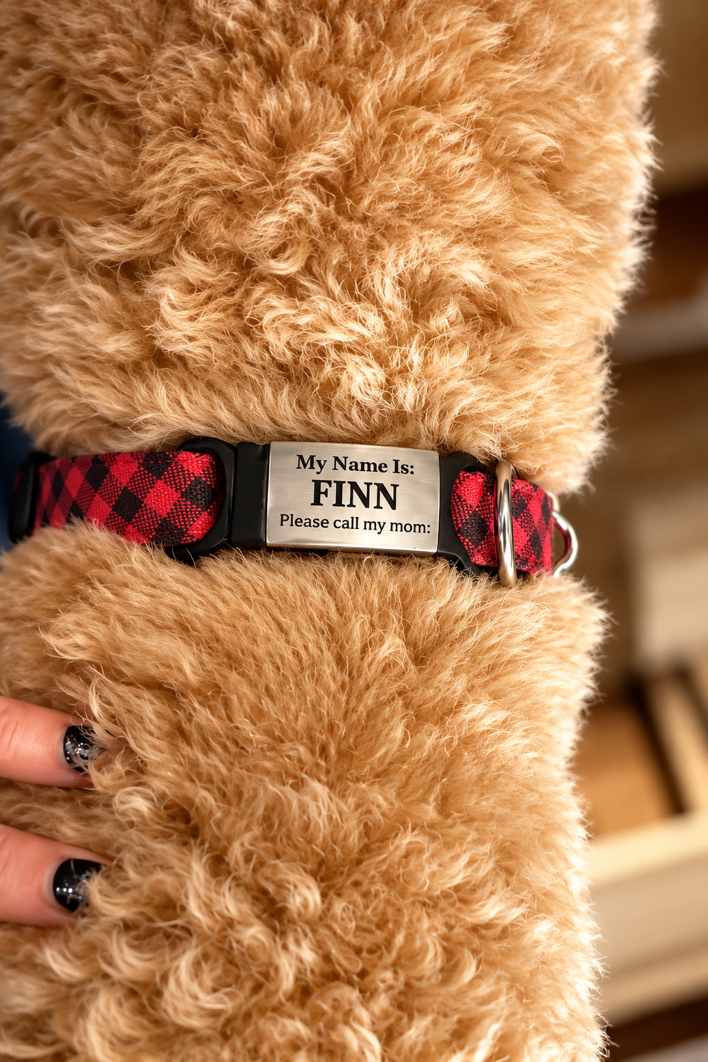 Customizable Silicone Pet ID Tag (Rhinestones Optional)/Custom Silicone Dog ID Tag | Fully Personalized Pet Tag | Add Any Text or Image | Silent Collar Tag