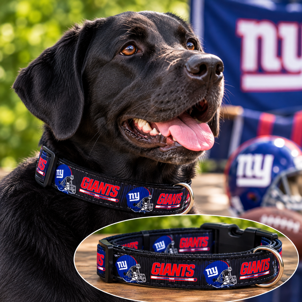 New York Giants Dog Collar
