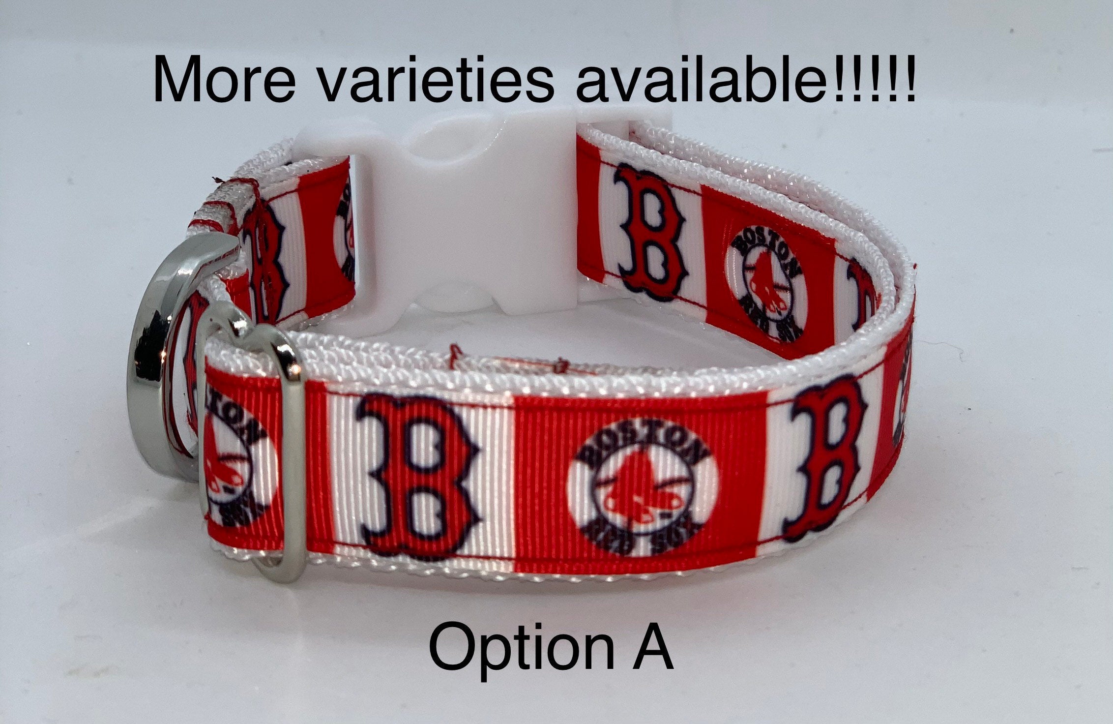 Red Sox Dog Collar
