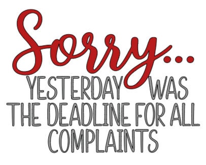 Funny Sarcastic T-Shirt: Yesterday Was The Deadline