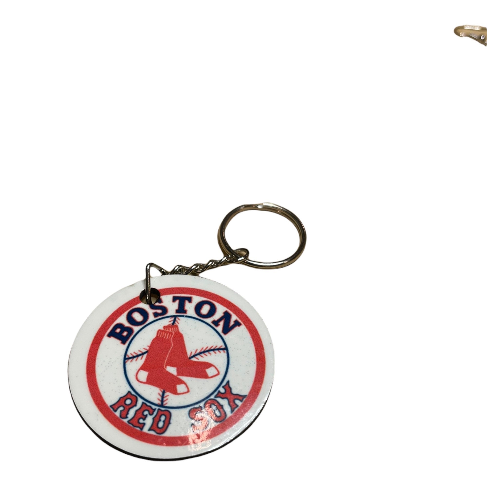 Sports Team Keychain: Yankees, Red Sox, Giants, Patriots