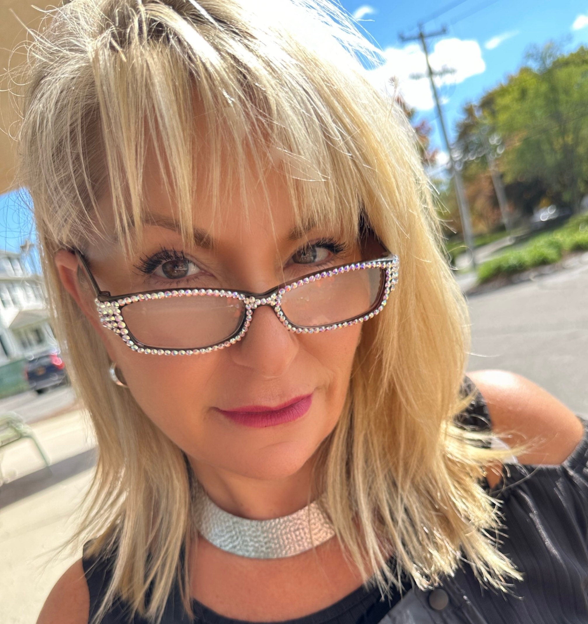 Rhinestone Reading Glasses for Women | Bling Readers | Sparkly Glasses