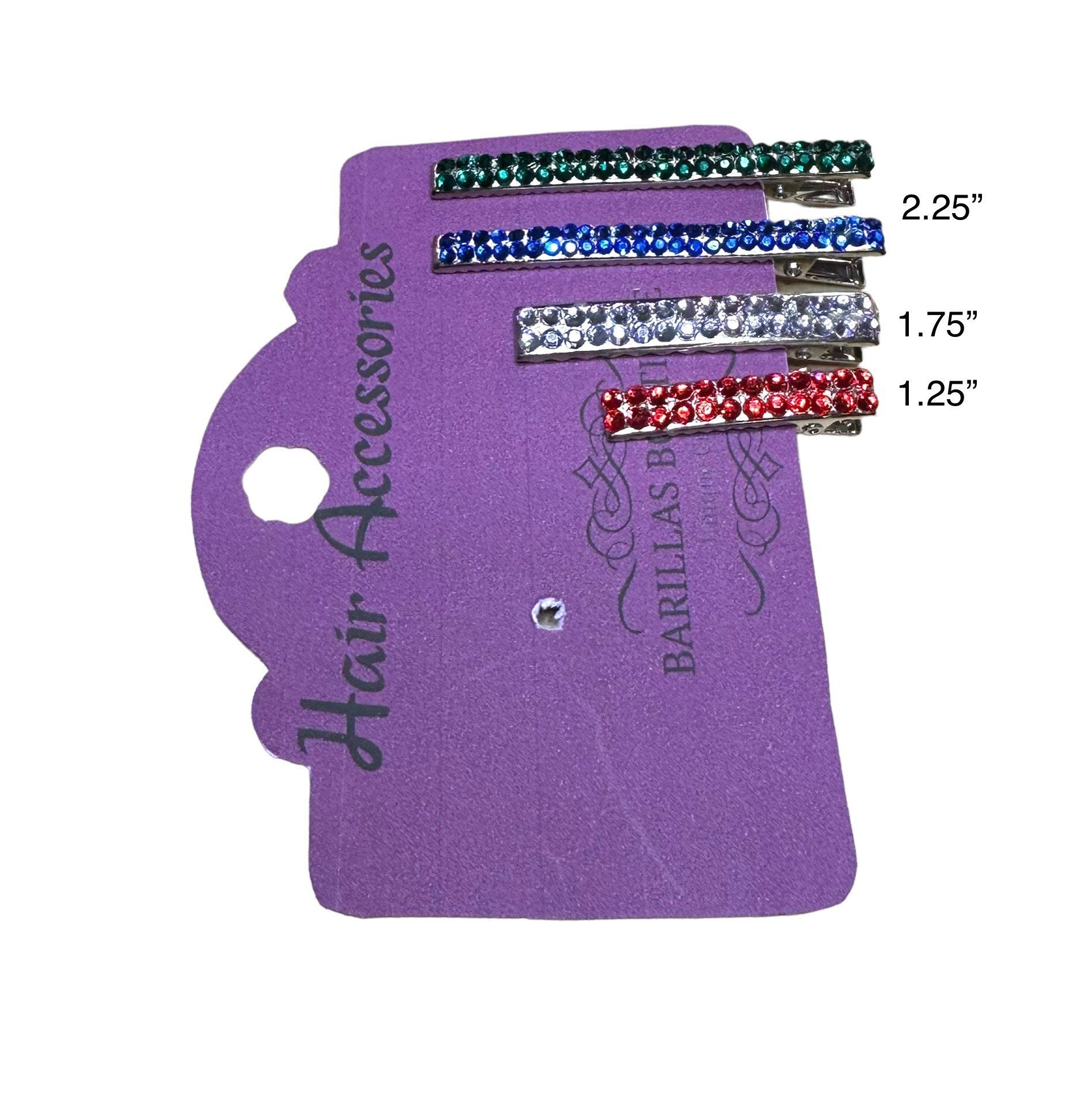 Sparkly Rhinestone Alligator Hair Clip, Bridal Barrette, bling hair accessory