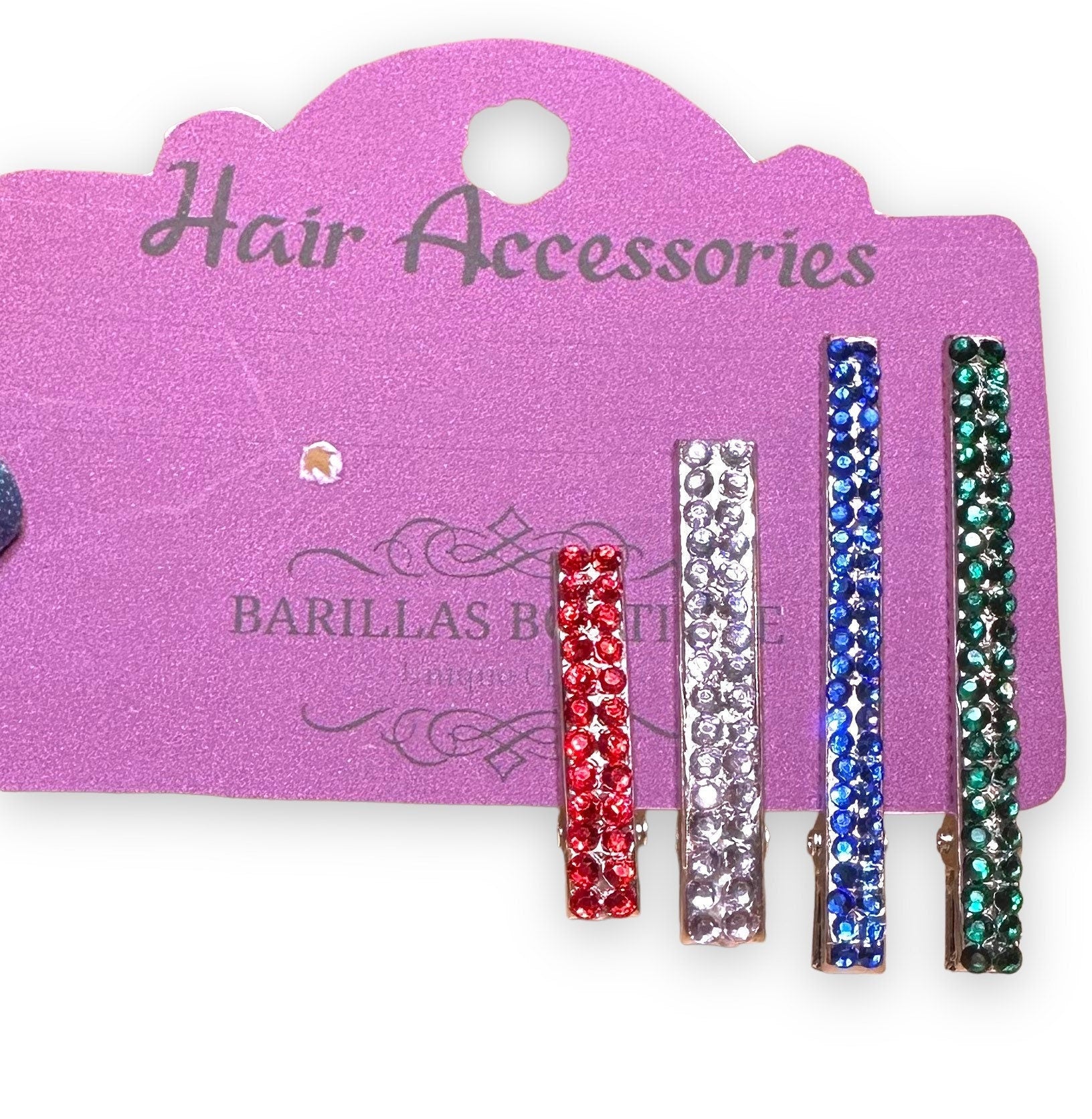 Sparkly Rhinestone Alligator Hair Clip, Bridal Barrette, bling hair accessory