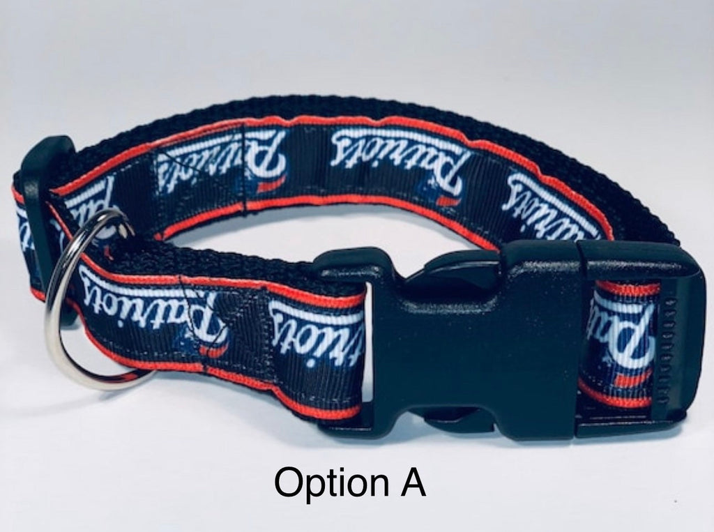 New England Patriots Dog Collar