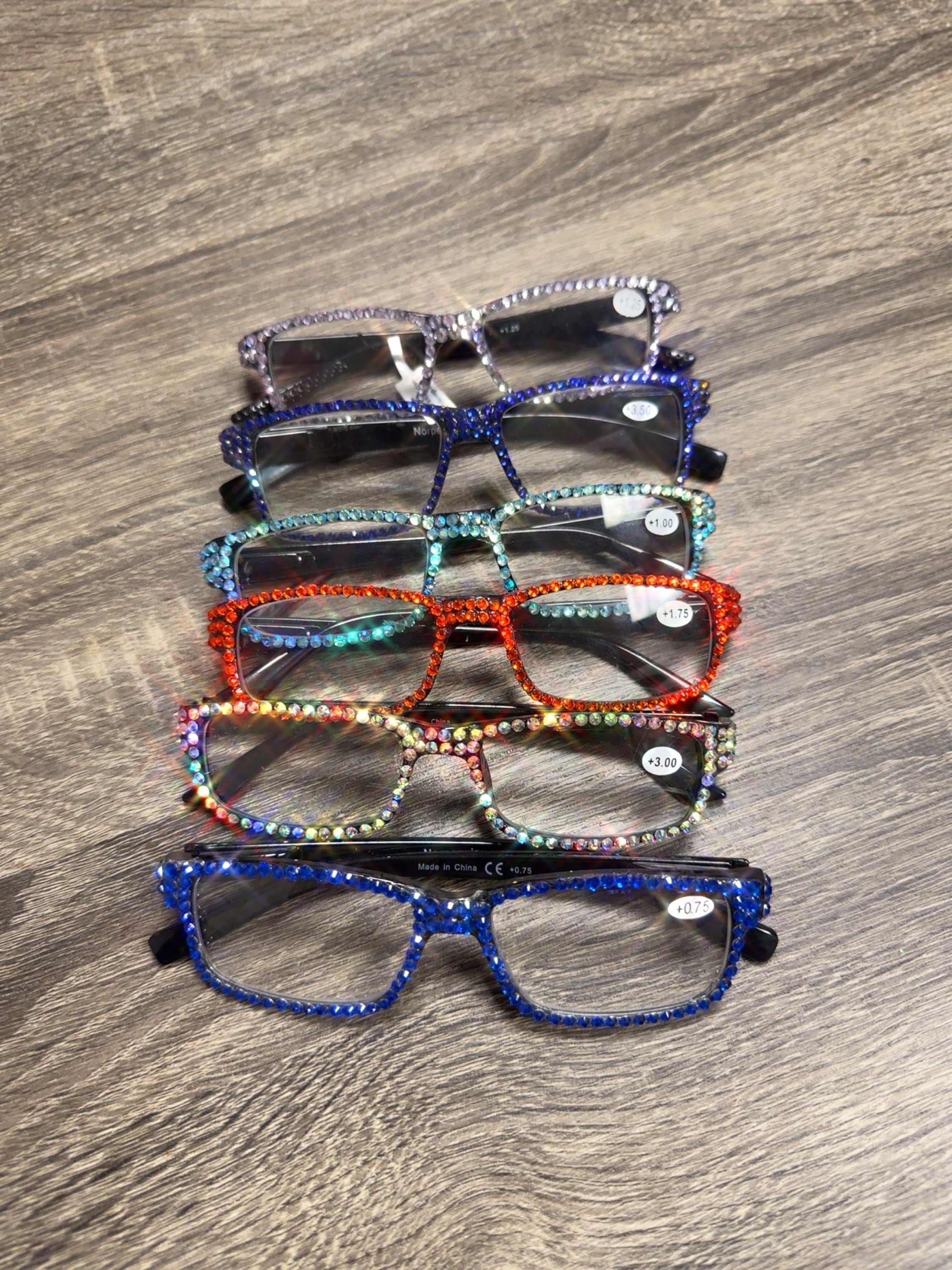 Rhinestone Reading Glasses for Women | Bling Readers | Sparkly Glasses