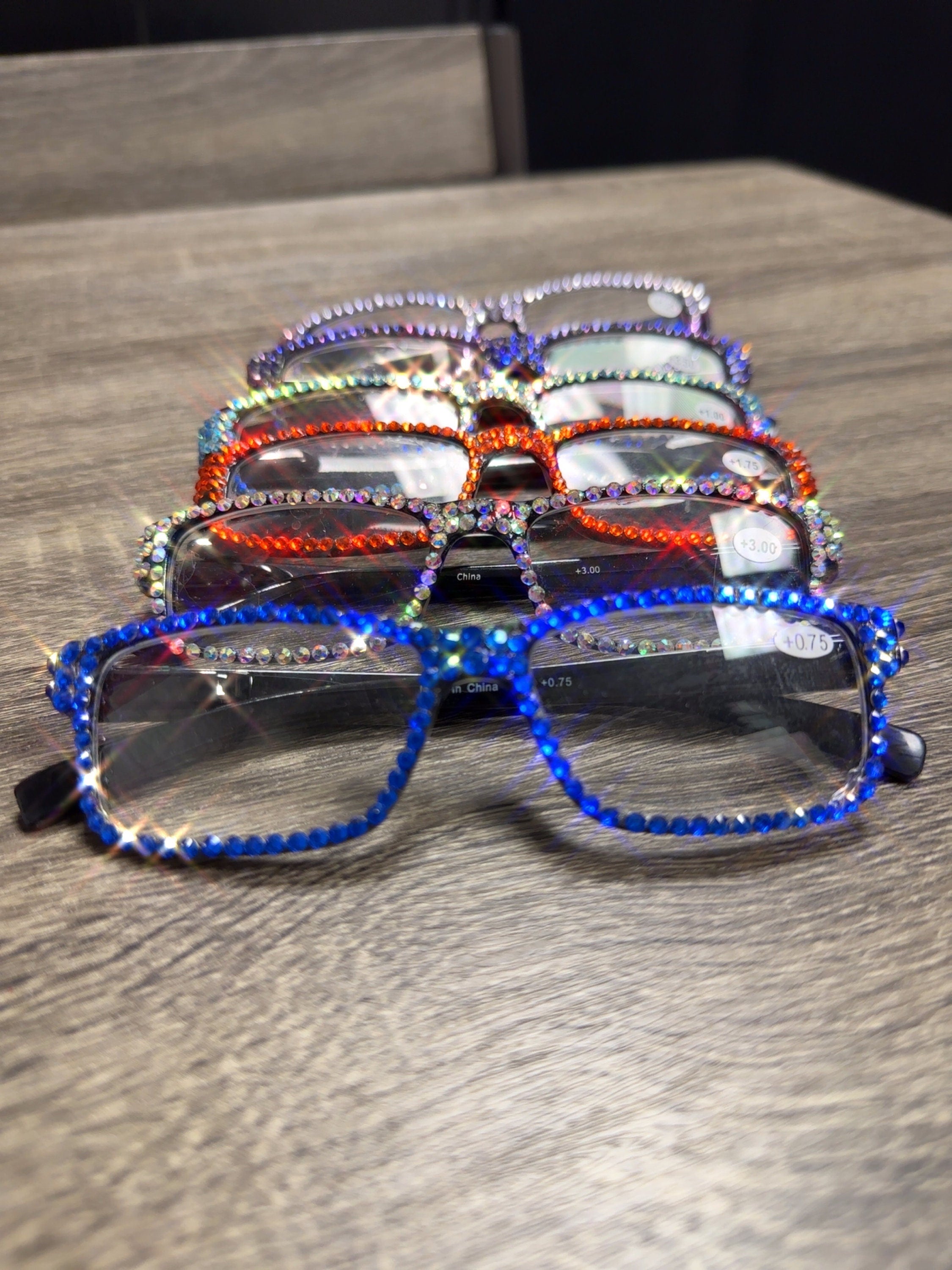 Rhinestone Reading Glasses for Women | Bling Readers | Sparkly Glasses