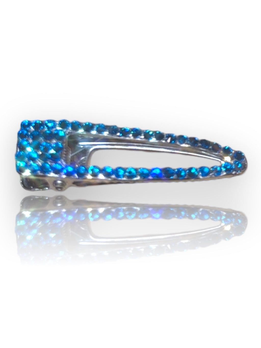 Sparkly Rhinestone Alligator Hair Clip, Bridal Barrette, bling hair accessory