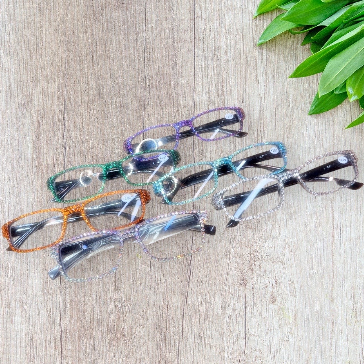 Rhinestone Reading Glasses for Women | Bling Readers | Sparkly Glasses