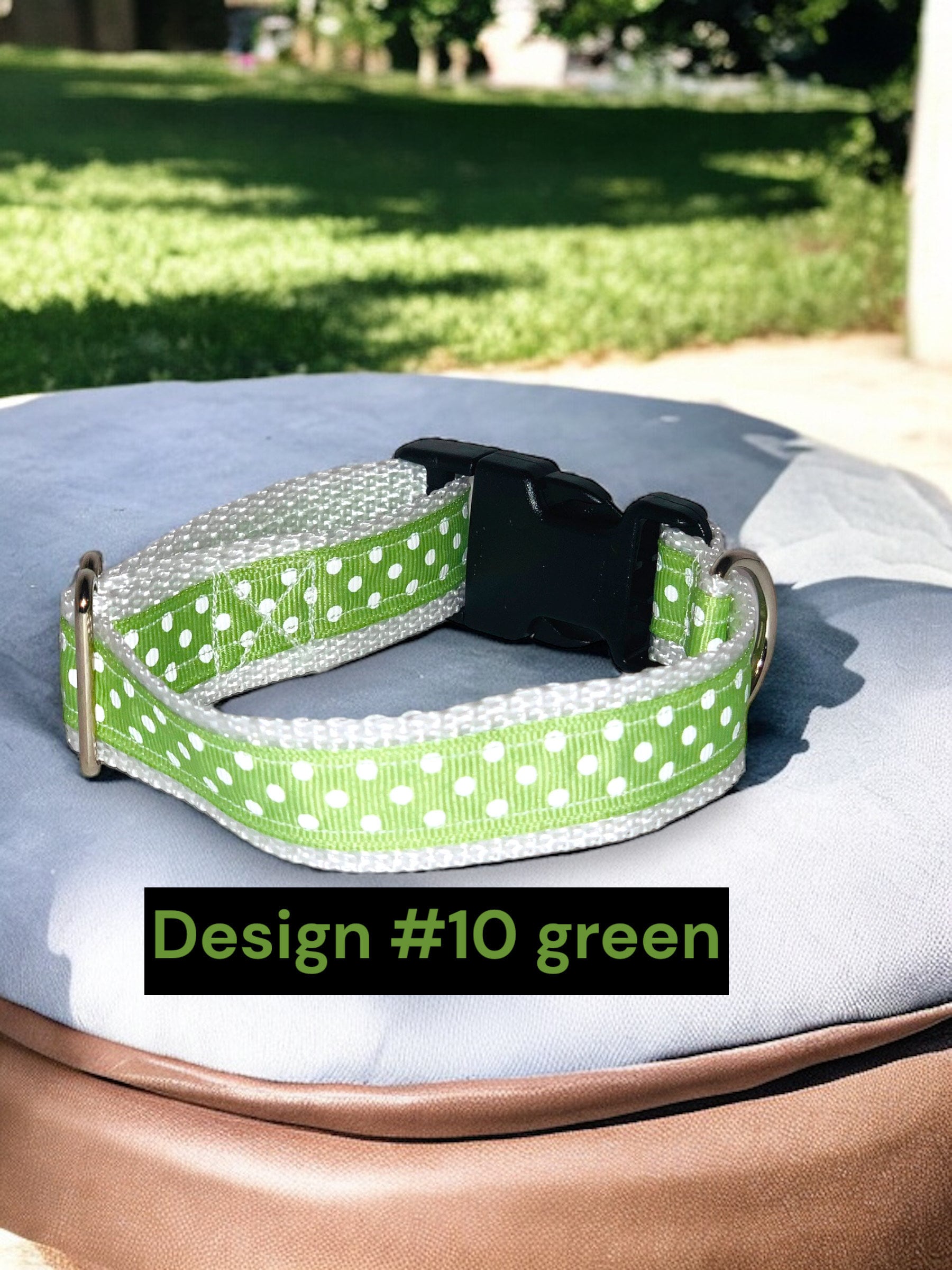Custom Dog Collar | 1” Width | Unique Patterned Dog Collar | Small Medium Large Dogs | Nylon Webbing | Side Release Buckle | Handmade collar