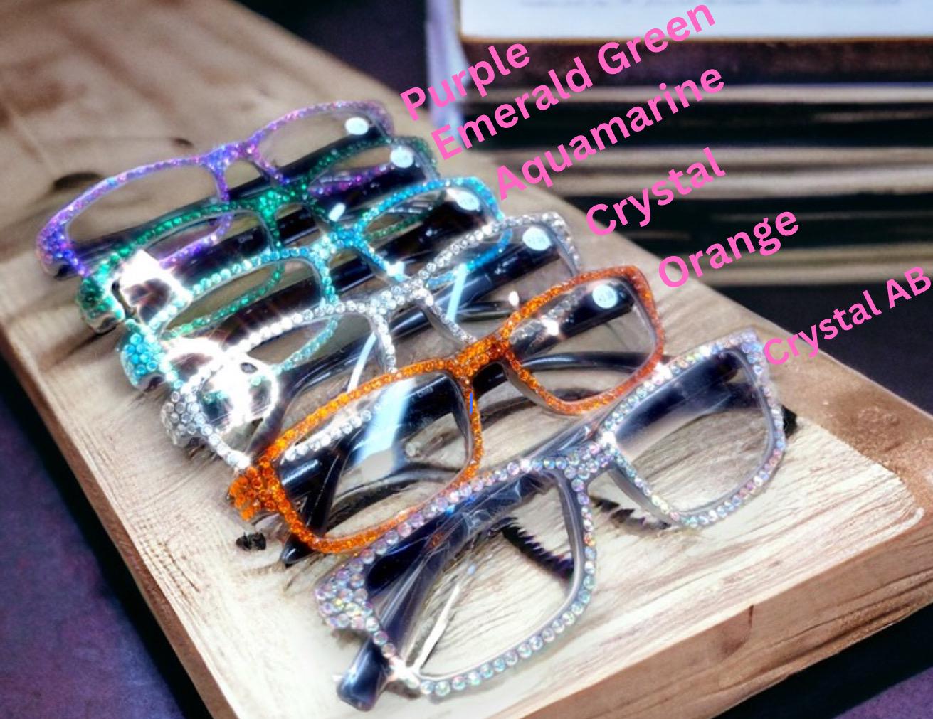 Rhinestone Reading Glasses for Women | Bling Readers | Sparkly Glasses