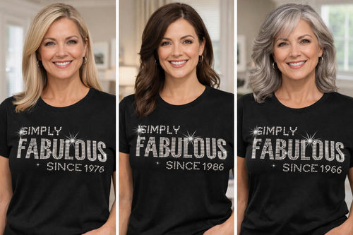 50th Birthday Rhinestone Shirt | Simply Good Tee, Since 1975