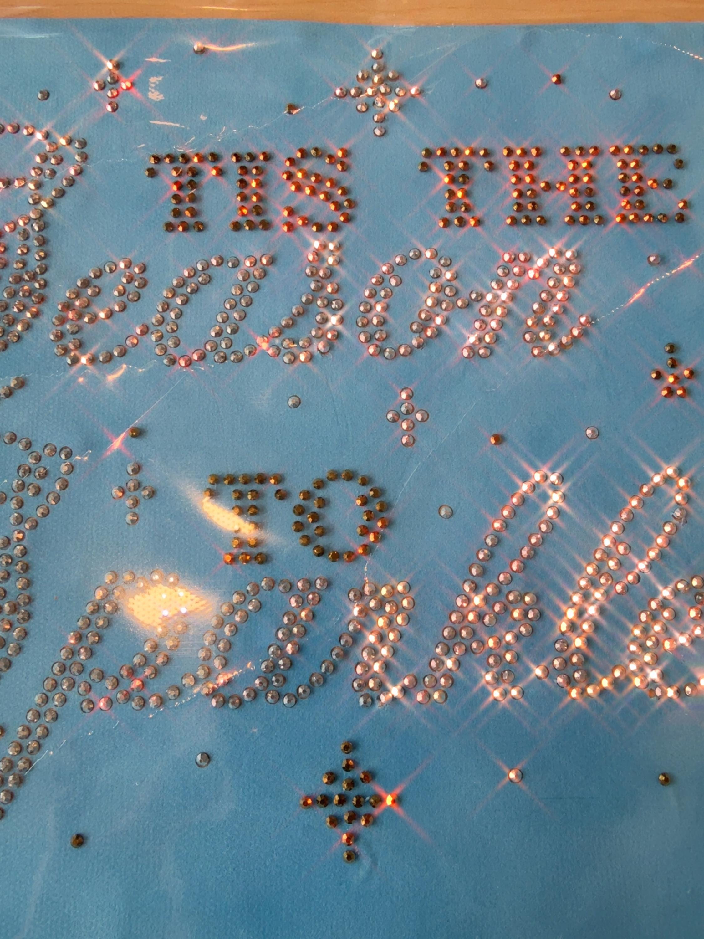 Tis The Season To Sparkle Rhinestone Heat Transfer | DIY Christmas Bling