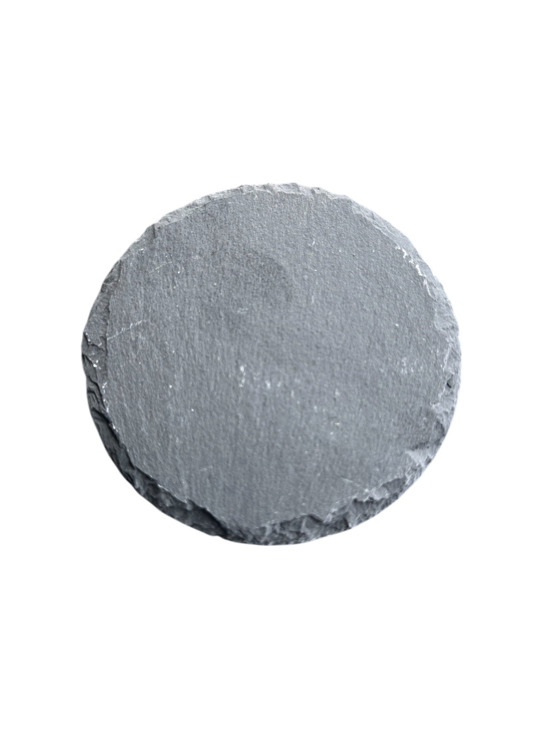 Custom Engraved Slate Coaster – Personalized Photo, Text, or Logo – Natural Stone, Heavy & Durable